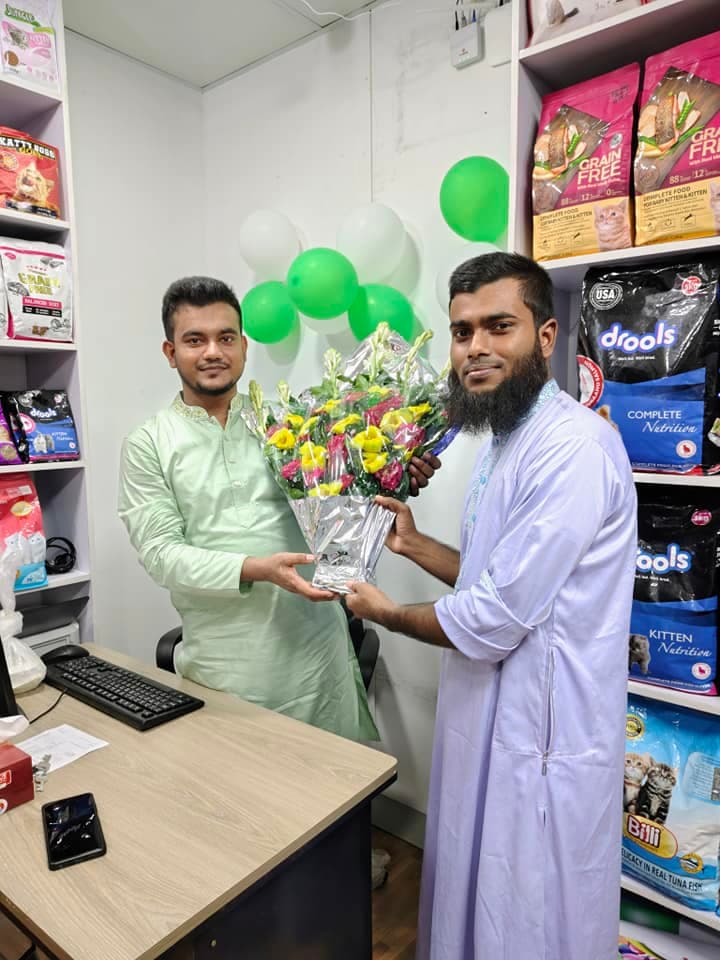 Soniaz Pet Mart — new branch opening and activity in Savar