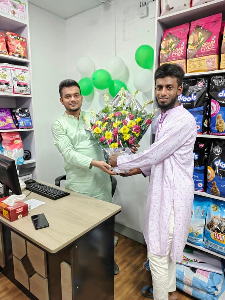 Soniaz Pet Mart — new branch opening and activity in Savar